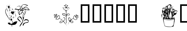 KR Spring Me font preview